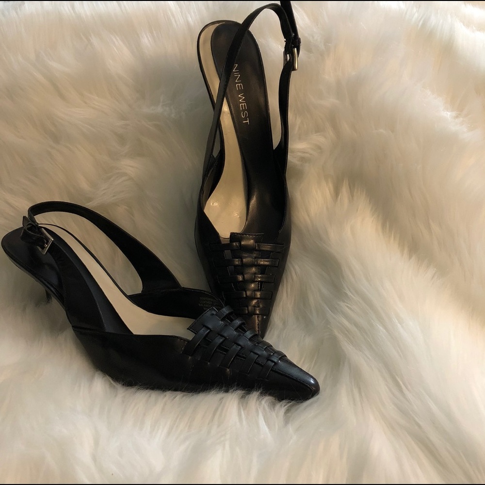 Nine West Weave Top Heel, 9B